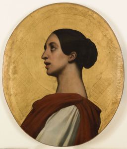 Portrait de Pauline Viardot en sainte Cecile by Ary Scheffer