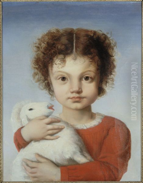 Portrait of Lina Calamatta - view 1