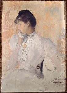 Portrait presume d'Henriette Chabot Portrait presume d'Henriette Chabot