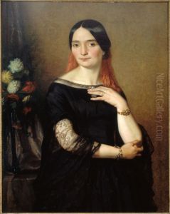 Portrait presume de Melle Mars by Ary Scheffer