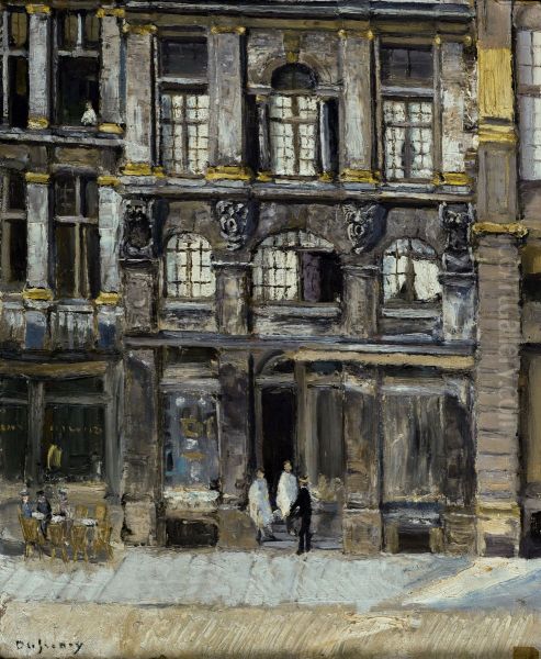 Maison occupee par Victor Hugo sur la Grand' Place a Bruxelles en 1851 et 1852 - view 1
