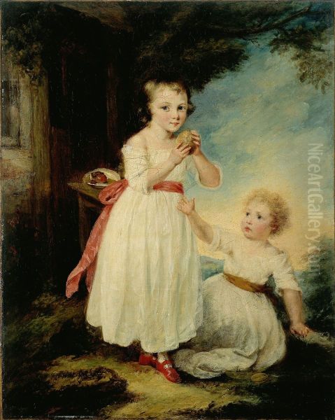 Portrait de deux fillettes, dit Les Gateaux - view 1