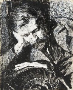Selbstbildnis by Hans Christiansen