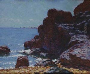 'kuste Gegenuber Der Inselbrehat/bretagne'