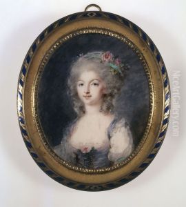 Portrait de Lucie Hall by Peter Adolf Hall