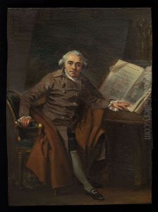 Portrait presume de Jean-Jacques Lagrenee dit Portrait d'un homme dans un manteau croise Portrait presume de Jean-Jacques Lagrenee dit Portrait d'un homme dans un manteau croise