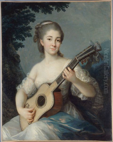 Portrait de Marie-Louise-Adelaide-Jacquette de Robien, vicomtesse de Mirabeau - view 1