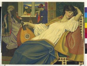 The Sleeping Beauty by Joseph Southall