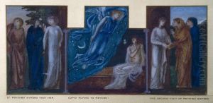 Cupid and Psyche by Edward Burne-Jones