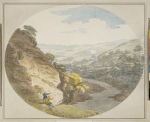 Gilsland Wells, Cumberland by Joseph Farington