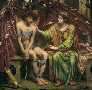 Hope Comforting Love in Bondage by Sidney Meteyard