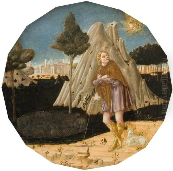 Angel Appearing to Joachim - view 1