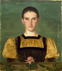 Portrait Of Anne Elizabeth Baker (1859-1947)