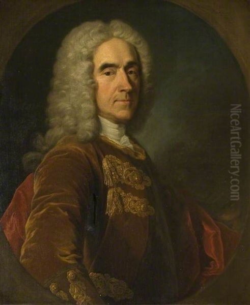 Portrait Of Sir Richard Temple, 4th Viscount of Birmingham - view 1