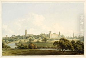 The Town and Castle of Warwick by John Warwick Smith