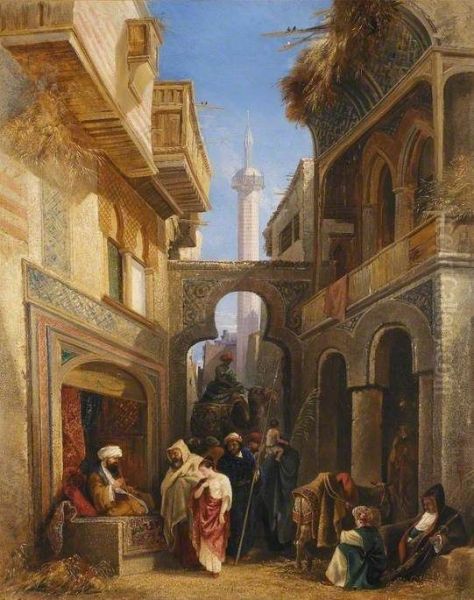 Street Scene in Cairo - view 1