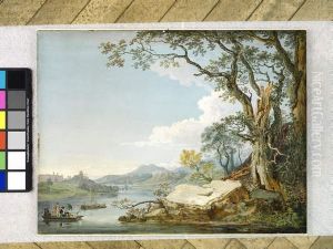 The River Severn at Shrewsbury, Shropshire