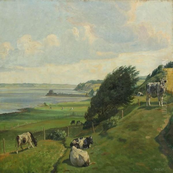 Landscape With Cows - view 1