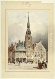 The City Hall, Amsterdam by Thomas Shotter Boys
