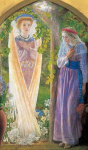 The Annunciation by Arthur Hughes