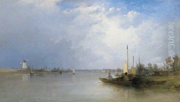 View Of The Thames At Battersea - view 1
