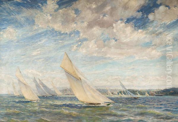 Yacht Racing In The Solent - view 1