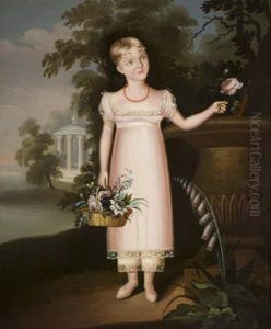 Portrait Of Fanny, Daughter Of James Beale by Birmingham Museums Trust
