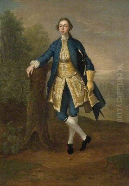 Portrait Of A Man In Blue - view 1