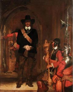 Oliver Cromwell Imrpisoning King Charles I