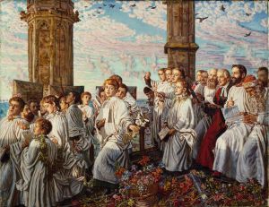 May Morning on Magdalen College, Oxford, Ancient Annual Ceremony