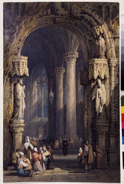 Interior Of A Cathedral - view 1