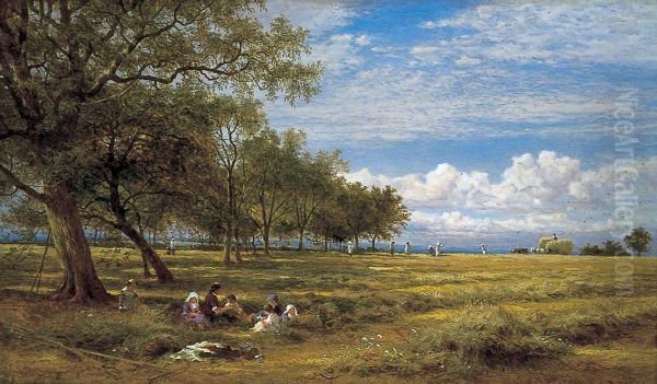 An English Hayfield - view 1