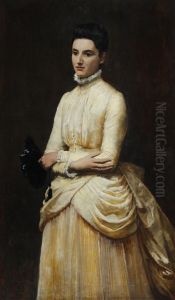 Portrait Of A Lady by James Elder Christie