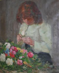 Making Posies by James Elder Christie