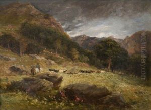 Driving Cattle by David Cox Jr.