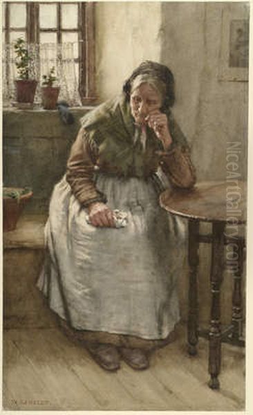 Study of an Old Fisherwoman - view 1