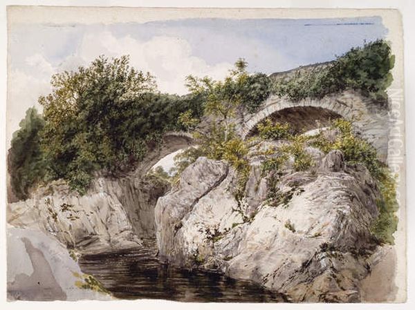 Pont-y-Pair near Bettws-y-Coed, North Wales - view 1