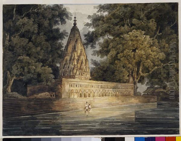 Hindu Temple, near Benares, India - view 1