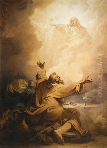 Christ Appearing To The Disciples At Emmaus - view 1