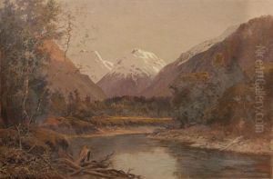 Southern Alps by Ernest William Christmas