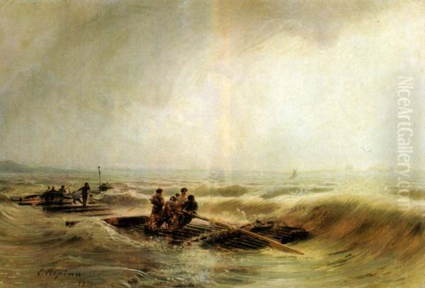 Storm on the Volga - view 1