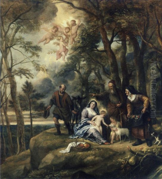 Rest on the Flight into Egypt - view 1