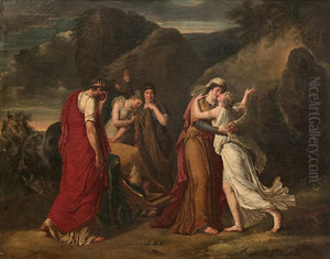 Psyche Bidding Her Family Farewell Psyche Bidding Her Family Farewell