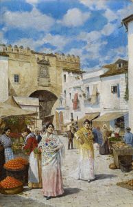 At the Market by Joaquin Turina Y Areal