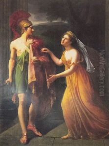 Theseus and Ariadne by Antoinette Befort