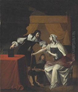 The Doctor's Visit by Collection Goudstikker heirs