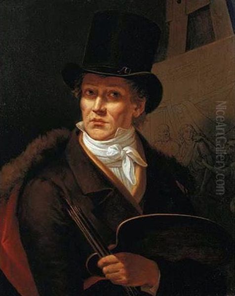 Portrait of the artist - view 1