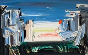 Abstract Landscape And Sea by Francesco Christofanetti