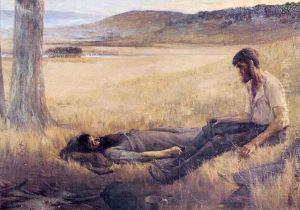 Death of Burke by unknown