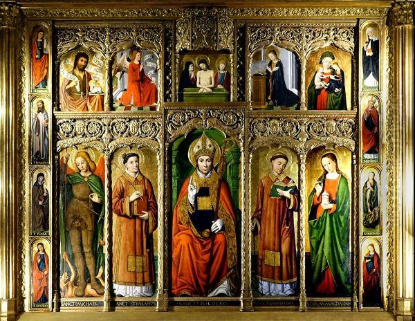 Retable de Saint Nicolas - Cathedrale de Monaco - view 1